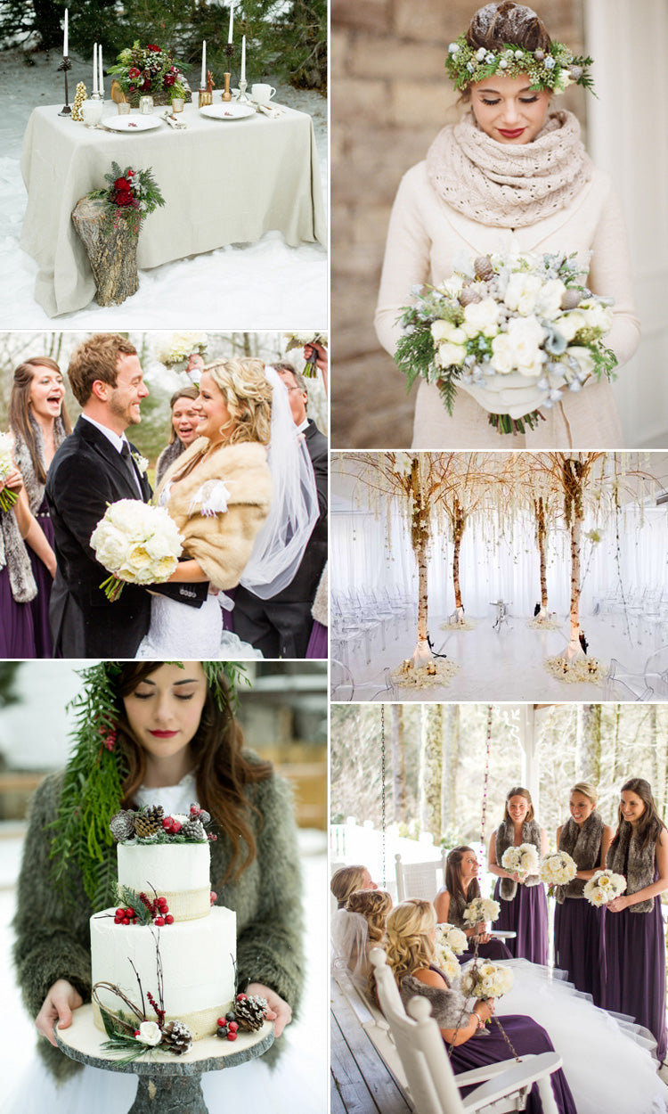 Winter Wonderland or Festive Rustic: What's Your Wedding Style ...