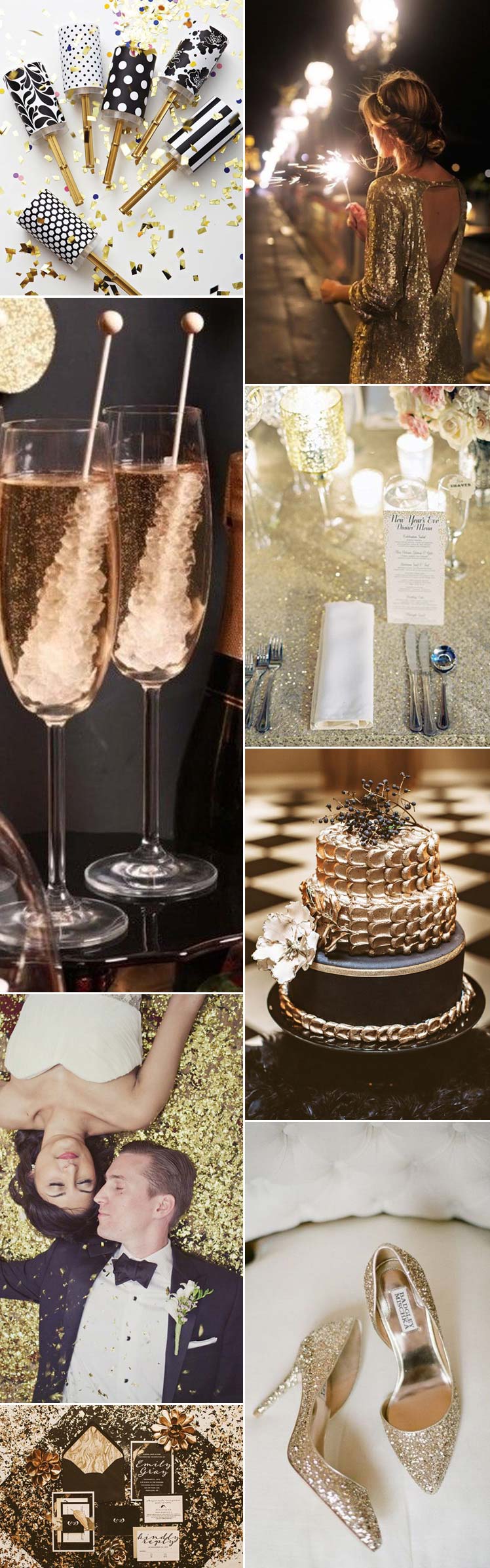 Sparkling Ideas For A New Year’s Eve Wedding - Glitzy Secrets