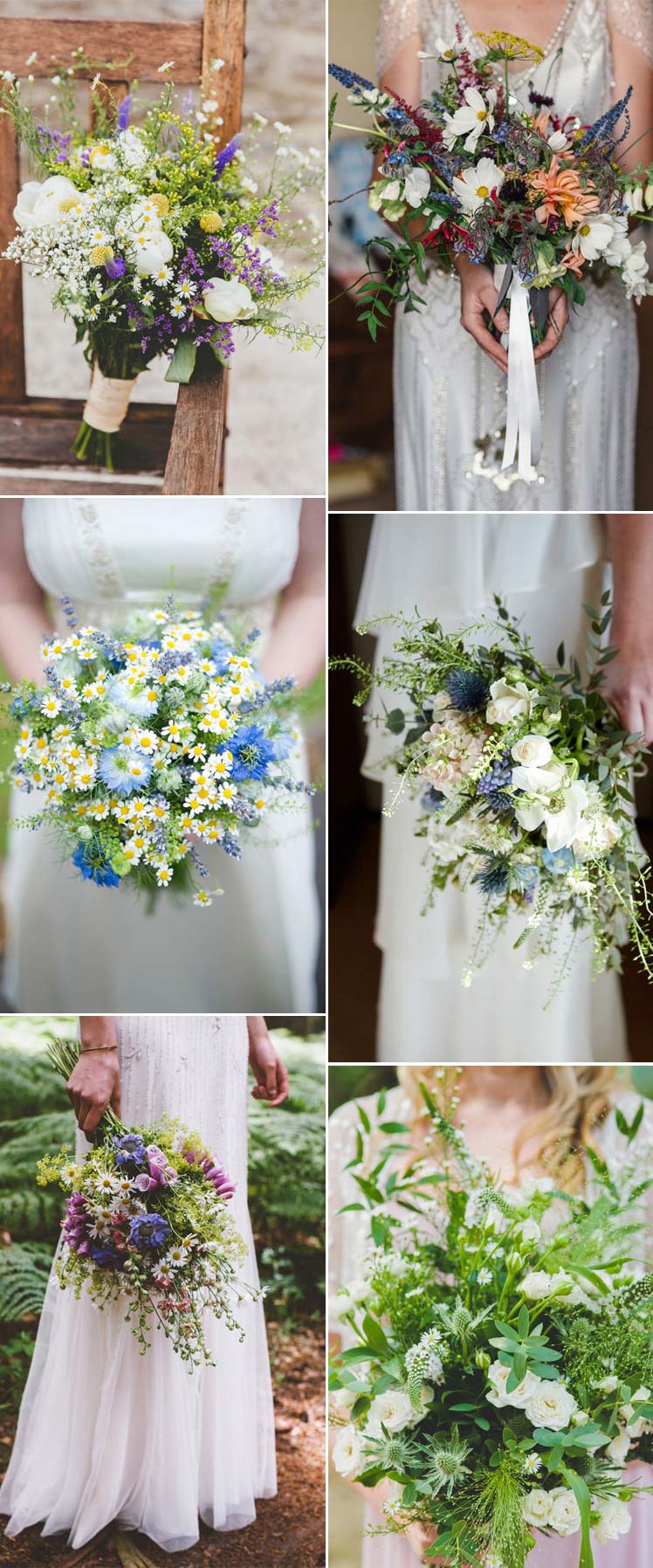 Download The Most Beautiful Wildflower Bridal Bouquets - Glitzy Secrets