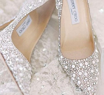 Jimmy choo sparkly wedding 2024 shoes