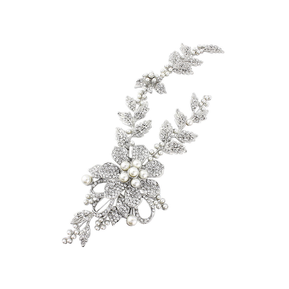 Garland of Elegance Flexible Bridal Headpiece | Glitzy Secrets