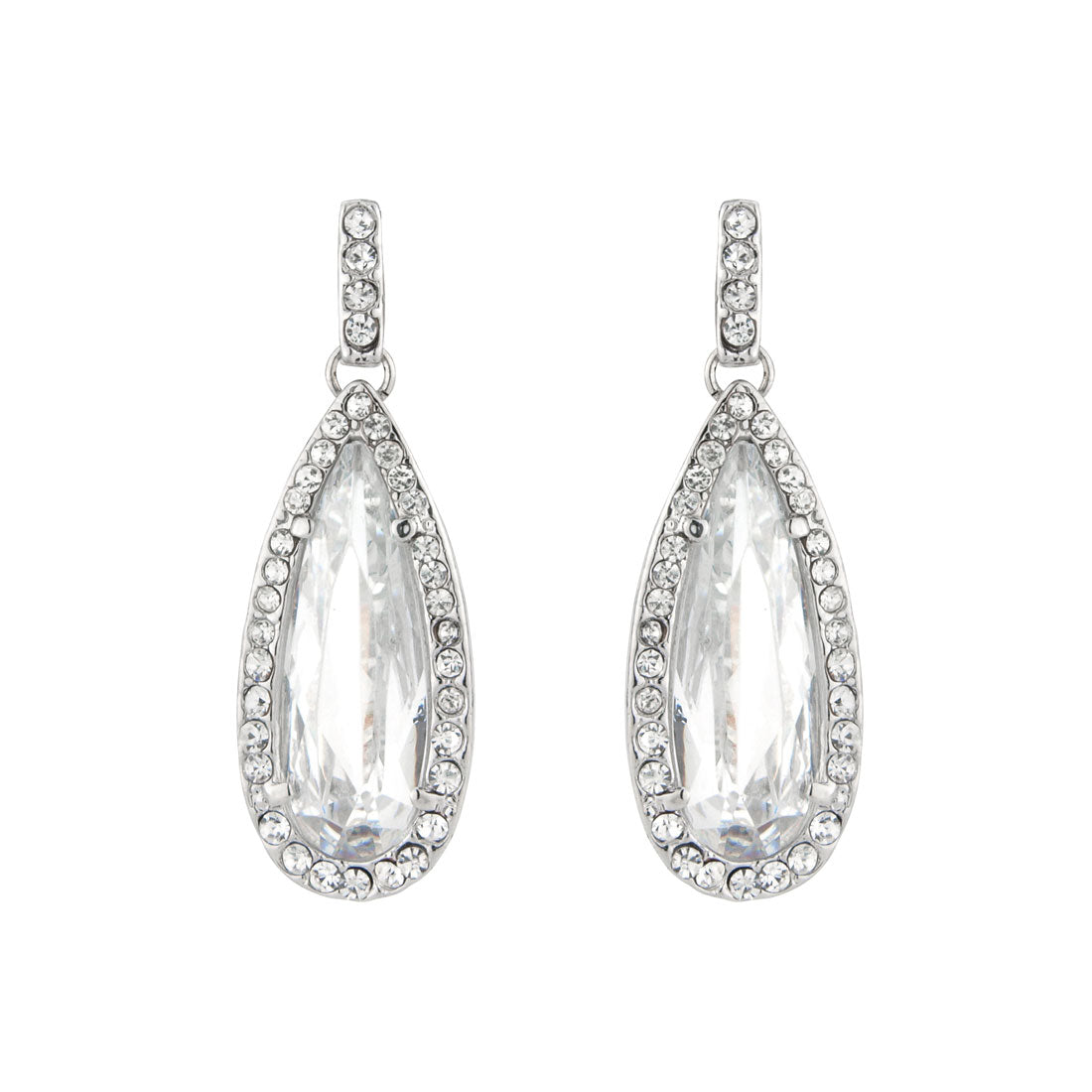 Exquisite Extravagance Crystal Drop Earrings - Glitzy Secrets